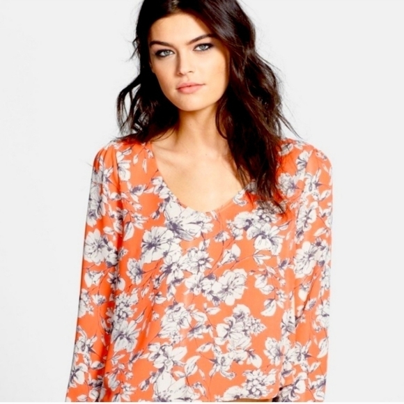 Astr the label floral crop top - Picture 1 of 1